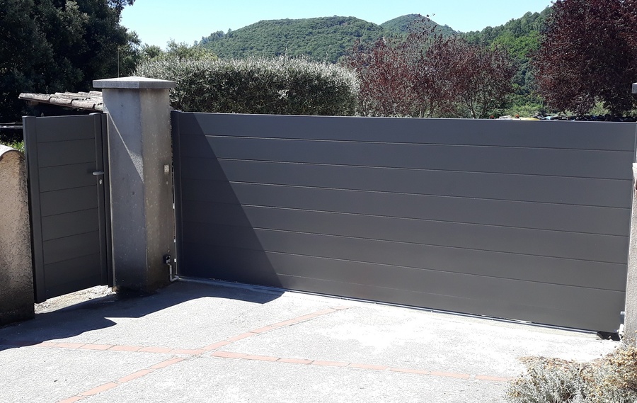 Nos mod&egrave;les de portails ALU &agrave;&nbsp;Poligny JURA